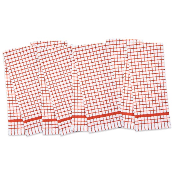 Monarch Brands Classic Checkered Kitchen Towels , CInnamon, 6PK P-SC-CHK-KT-CIN - main
